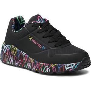 Sneakersy Skechers Uno Lite Lovely Luv 314976L/BKMT Black/Multi