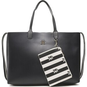 Kabelka Tommy Hilfiger Iconic Tommy Tote Solid Stripe AW0AW14767 DW6