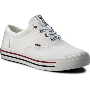 Tenisky Tommy Jeans Sneaker EN0EN00166 White 100