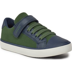 Sneakersy Geox J Gisli Boy J455CB 01054 C3024 S Dk Green/Navy