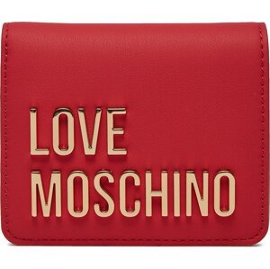 Malá dámská peněženka LOVE MOSCHINO JC5612PP1IKD0500 Rosso