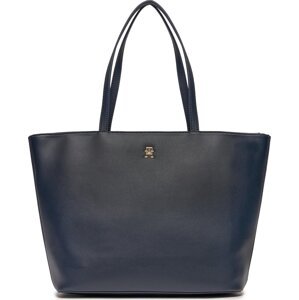 Kabelka Tommy Hilfiger Th Essential Sc Tote Corp AW0AW16089 Space Blue DW6