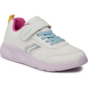 Sneakersy Geox J Sprintye Girl J36FWB 01454 C0653 D White/Multicolor