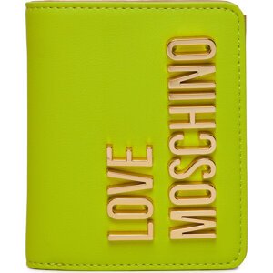 Malá dámská peněženka LOVE MOSCHINO JC5612PP1IKD0404 Lime