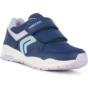 Sneakersy Geox J Pavel Girl J458CA 0BC14 C4215 S Navy/Lilac
