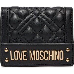 Malá dámská peněženka LOVE MOSCHINO JC5601PP1ILA0000 Nero