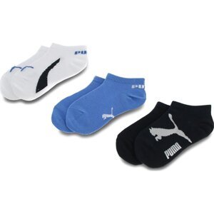 Sada 3 párů nízkých ponožek unisex Puma 886450 Navy/White/Strong Blue 04
