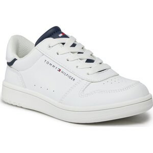 Sneakersy Tommy Hilfiger Low Cut Lace-Up Sneaker T3X9-33349-1355 M White/Blue X336
