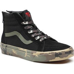 Sneakersy Vans Sk8-Hi Zip VN0007PVBLK1 Camo Sidewall Black