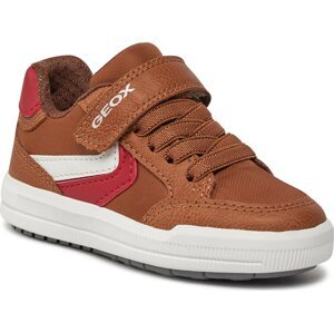 Sneakersy Geox J Arzach Boy J454AA 0FUME C0056 M Brown/Red