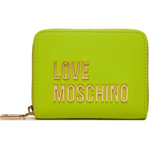 Velká dámská peněženka LOVE MOSCHINO JC5613PP1IKD0404 Lime