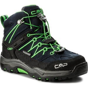 Trekingová obuv CMP Kids Rigel Mid Trekking Shoes Wp 3Q12944K B.Blue/Gecko 51AK