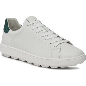 Sneakersy Geox U Spherica Ecub-1 U45GPA 0009B C1966 White/Dk Green