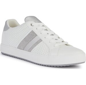 Sneakersy Geox D Blomiee D366HF 054AJ C0007 White/Silver