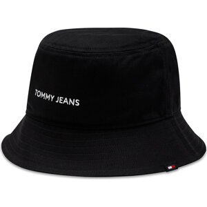 Klobouk Tommy Hilfiger Tjw Linear Logo Bucket Hat AW0AW15844 Black BDS