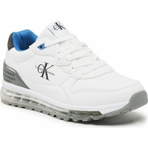 Sneakersy Calvin Klein Jeans Low Cut Lace-Up Sneaker V3B9-80388-0289 M White/Black X002