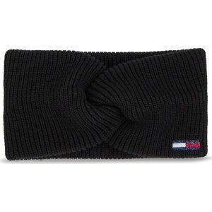 Textilní čelenka Tommy Jeans Tjw Flag Headband AW0AW15475 Black BDS