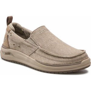 Polobotky Skechers Port Bow 204605/TPE Taupe
