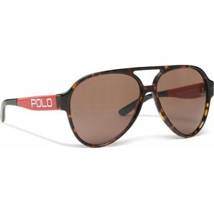 Sluneční brýle Polo Ralph Lauren 0PH4130 Hnědá