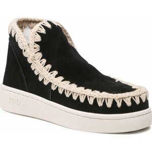 Boty Mou Summer Eskimo Sneaker Perforated Suede SW211000O Bkwh