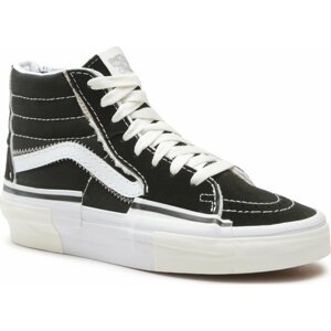 Sneakersy Vans Sk8-Hi Reconstruct VN0005UK6BT1 Black/True White