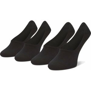 Sada 2 párů kotníkových ponožek unisex Levi's® 37157-0192 Jet Black