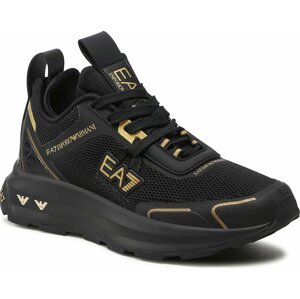 Sneakersy EA7 Emporio Armani X8X089 XK234 S386 Triple Black/Gold Eb