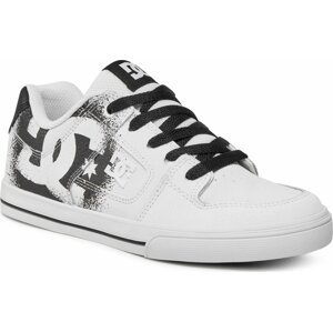 Sneakersy DC Pure Se ADBS300394 Black/Stencil BST