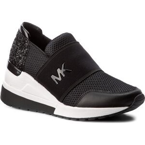 Sneakersy MICHAEL Michael Kors Felix 43S7FXFS1D Black