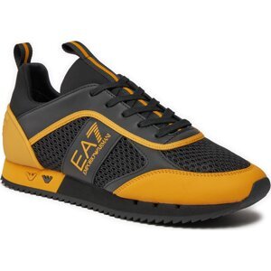 Sneakersy EA7 Emporio Armani X8X027 XK050 T854 Black+Mango Mojito