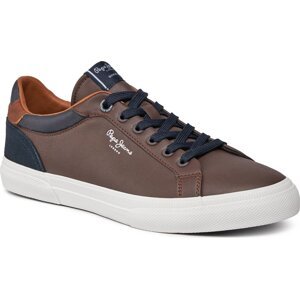 Sneakersy Pepe Jeans PMS30839 Brown 878