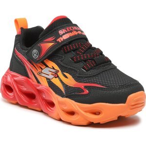 Sneakersy Skechers Heat Flux 400103L/BKRD Black/Red