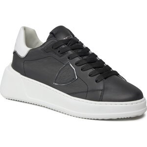 Sneakersy Philippe Model Tres Temple Low V005 Noir/Blanc