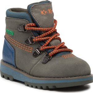 Sneakersy Kickers KickNature 878760-10-20 M Kaki Orange