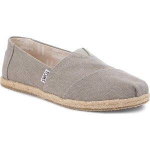 Espadrilky Toms Classic 10009754 Drizzle Grey Washed