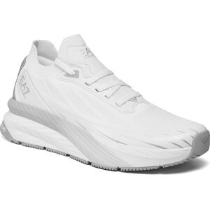 Sneakersy EA7 Emporio Armani X8X176 XK377 M696 White+Silver