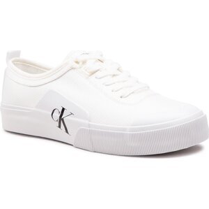 Plátěnky Calvin Klein Jeans Skater Vulc Laceup Low Ny YM0YM00459 Bright White YAF