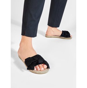 Espadrilky Manebi Sandals With Bow G 0.1 J0 Sparkling Black