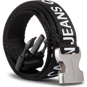 Dámský pásek Calvin Klein Jeans Ckj Logo Tape Clip Belt 30Mm K60K606810 BDS