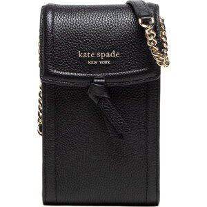 Pouzdro na mobil Kate Spade Pebbled Leather Ns Crssbdy K6376 Black 001