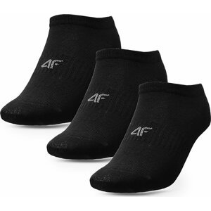 Sada 3 párů dětských nízkých ponožek 4F 4FJSS23USOCM103 94S