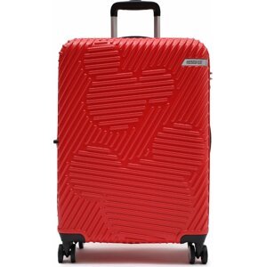Střední Tvrdý kufr American Tourister Mickey Clouds 147088-A103-1CNU Mickey Classic Red