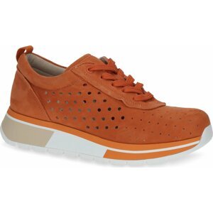 Sneakersy Caprice 9-23709-20 Orange Suede 664