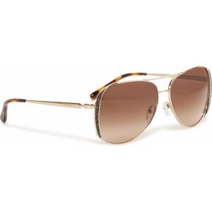 Sluneční brýle Michael Kors Chelsea Glam 0MK1082 101413 Gold/Brown