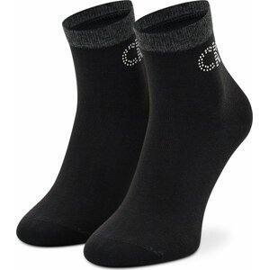 Dámské klasické ponožky Calvin Klein 701218782 Black 001