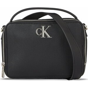 Kabelka Calvin Klein Jeans Minimal Monogram Camera Bag18 T K60K611222 Černá