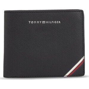 Pánská peněženka Tommy Hilfiger Th Central Cc Flap And Coin AM0AM11590 Black BDS