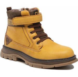 Turistická obuv Shone 50051-011 Žlutá