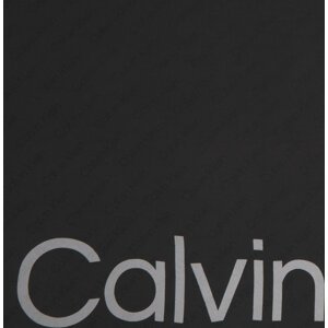 Šátek Calvin Klein Aop Logo Jaquard Scarf 130X130 K60K611125 Ck Black BAX