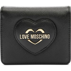 Malá dámská peněženka LOVE MOSCHINO JC5731PP0HKL0000 Nero